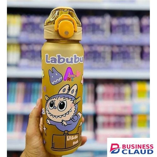1L Labubu Sipper Straw Kids Drinking Water Bottle