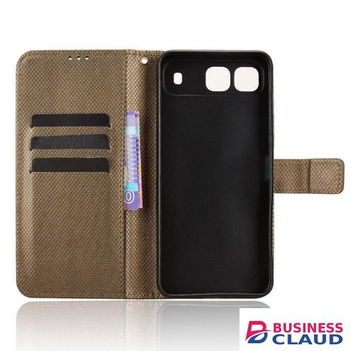 for Infinix Hot 60i 5G/Tecno Spark Go 5G 2025 Diamond Case Wallet Cover Shockproof Flip Stand Leather Case Brown