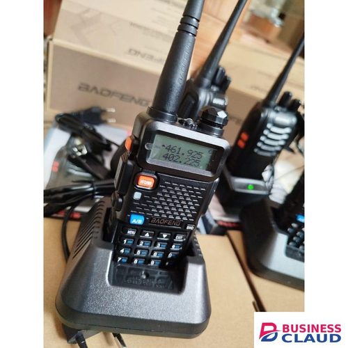 Baofeng Bf-uv5r Uv-5r Walkie Talkies For On-the-Go Communication With Emergency Alarm, Flashlight And Belt Clip