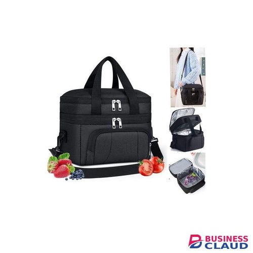 12 Litre Insulated Lunch Box Black