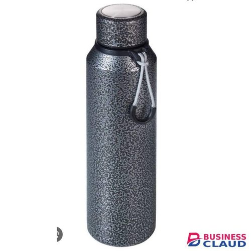 Insulated Fine Texture Water Bottle/Flask(black string handle)