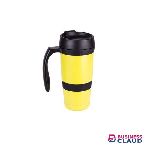 Signature Travel Mug - Yellow & Black