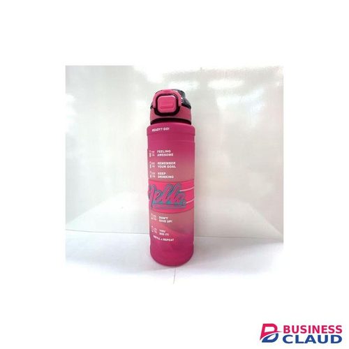 1000Ml Hello Leakproof BPA Free Drinking Water Bottle with Time Marker & Sthraw, 1L Water Jug for Sports/Fitness/ Gym/ Outdoor