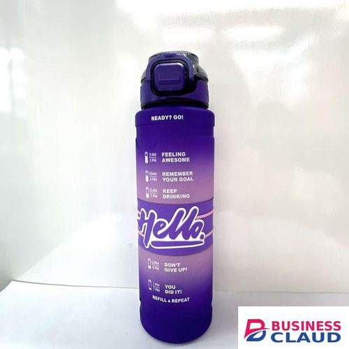 *1000Ml Hello Leakproof BPA Free Drinking Water Bottle