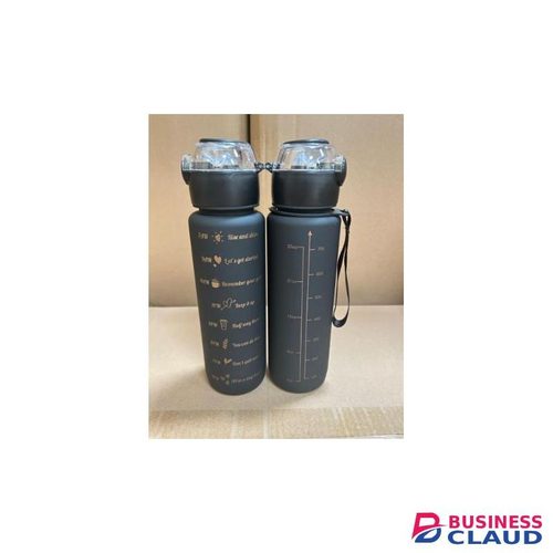 700ml Motivational Water Bottle with Time Marker
