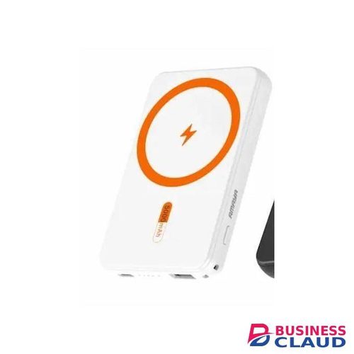 Amaya Magnetic Portable Charger (MagGo) – 5000mAh Wireless Power Bank, Ultra-Thin 22.5W Super Fast Charging, MagSafe-Compatible Battery Pack for iPhone 16/15/14/13/12 Series – Lightweight & Compact for On-the-Go Charging