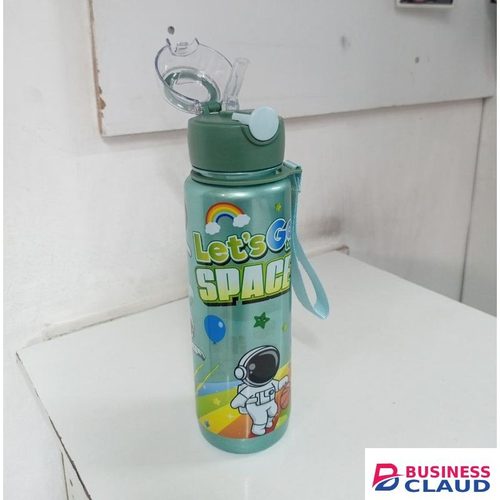 1PC Kids Water Bottle 700mls With Straw