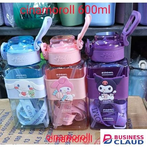 Kids Water Bottle With Straw Bpa Free Children Kettle