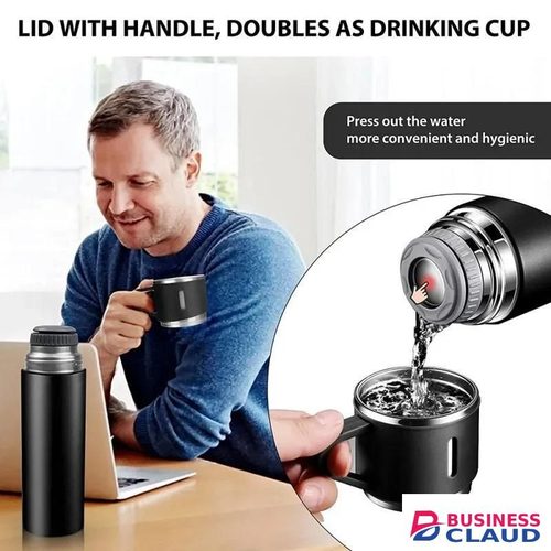 500ML 304 Stainless Steel Vacuum Insulated Bottle Gift Set