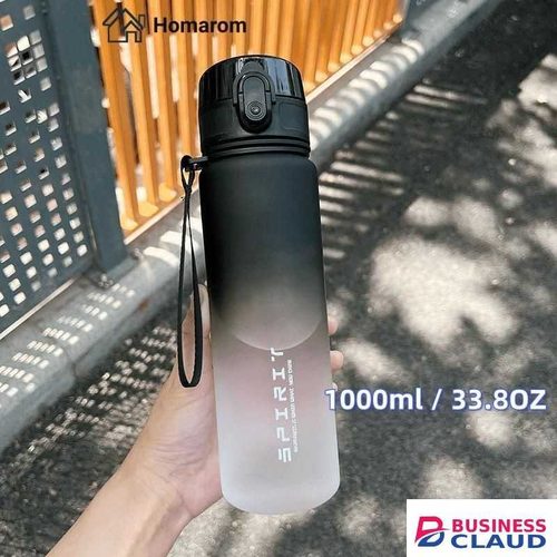 Homarom New Water Bottles Portable Sports Water Bottle,Gradient Drink Bottle