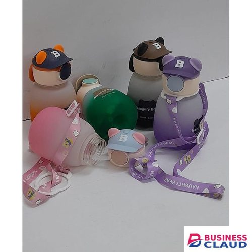 Kids naughty bear water bottle