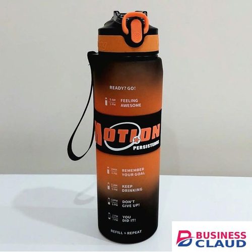 1L MOTIVATIONAL TIME MARKER DRINKING WATER BOTTLE