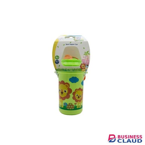 Jungle Buddies Baby Stripe Sipper With Straw Le19125 Jungle Buddies