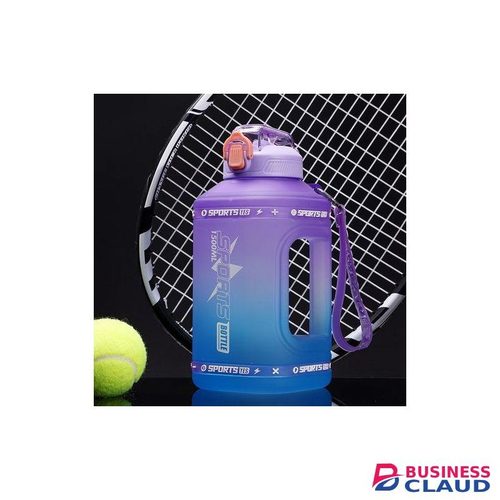 Classic 1.5L Handled Motivational Water Bottle With A Straw