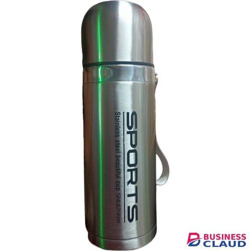 Sports Stainless Steel Water/Beverage Bottle WITH CUP