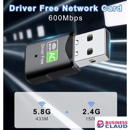 600Mbps Dual-band USB Antenna 2.4g 5GHz Wireless Network Adapter