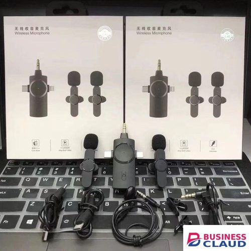 Portable Wireless Mic with Receiver – High-Fidelity Sound for Vlogs, Streaming & Interviews