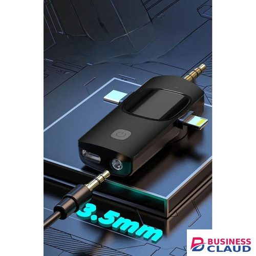 Portable Wireless Lavalier Mic for Streaming, Outdoor Shooting, Video Recording