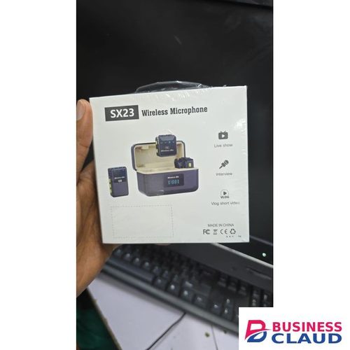 SX23 Noise Cancelling Wireless Microphone Perfect for Filming, Online Classes & Live Broadcasts