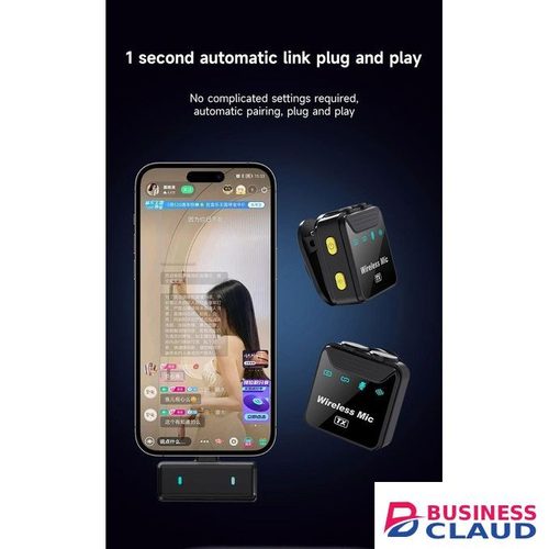 SX23 Wireless Mic Set for Mobile Filmmakers – Plug & Play Audio Kit