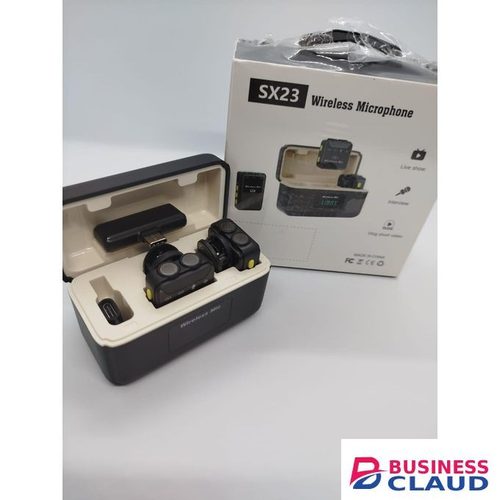 SX23 Dual Wireless Mic for Multi-Person Interviews and Podcasts