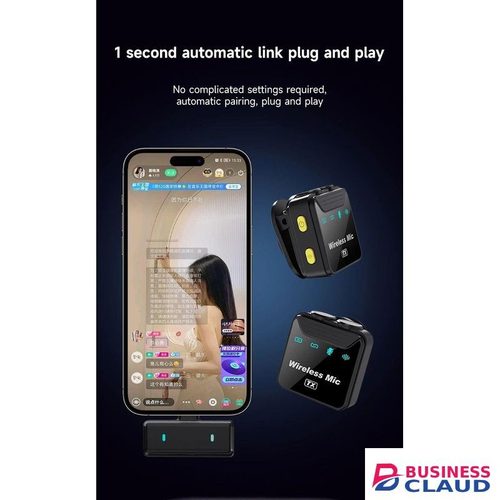 Compact Wireless Lavalier SX23 for DSLR Cameras & Smartphones