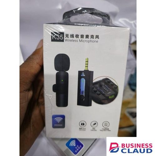 K35 Wireless Lavalier Microphone – Clear Sound for Indoor and Outdoor Use
