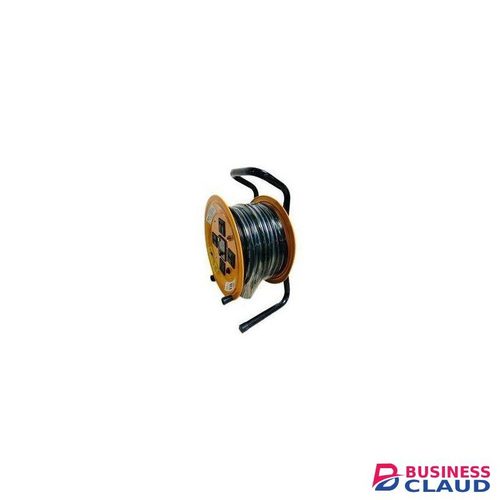 Extension Reel With 4 Socket Power Cable Extensions, 4-way Outlets,Retractable Power Strip,Round extension Cord,100% Pure Copper Cable -25M 2.5mm