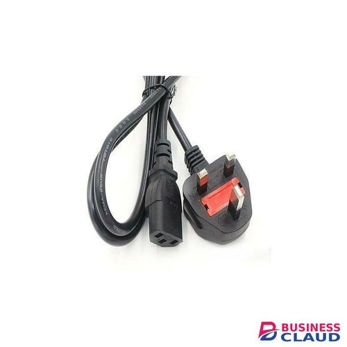 UK Power Cord Cable Fuse PC Computer Monitor
