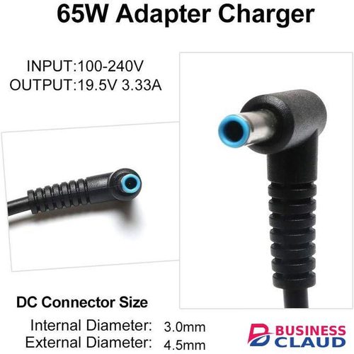 65W Laptop Charger Replacement for HP ProBook 640 G2 650 G2 430 G3 440 G3 450 G3 455 g3 470 g3 450 g6 EliteBook 820 830 840 850 G6 G3 G4 G5 G7 725 745 755 G3 G4 G5 G6 Adapter Power Cord