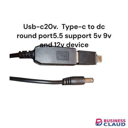 Usb Power USB TypeC To DC Cable WiFi To Router Powerbank Cord DC Power CableType C Converter (20V
