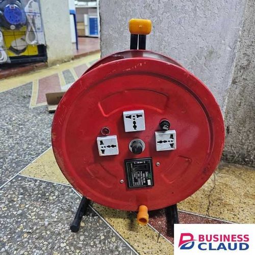 Heavy-Duty Extension Cable Reel – Multi-Outlet Power Cord Reel 50M(2X1.5)