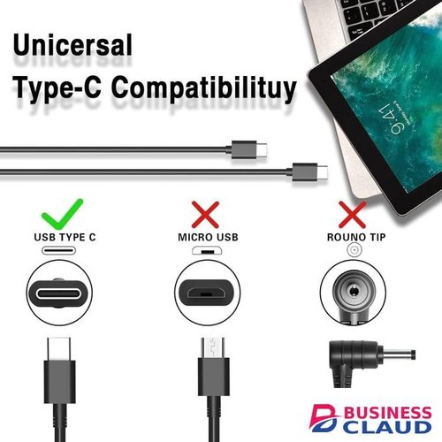 Universal Chromebook Charger 65W 45W USB C Laptop Charger Compatible with Lenovo Dell Latitude 5420 Chromebook 3100 Hp Acer Asus Google Samsung Series Fast Charger Type C AC Adapter Power Cord Supply