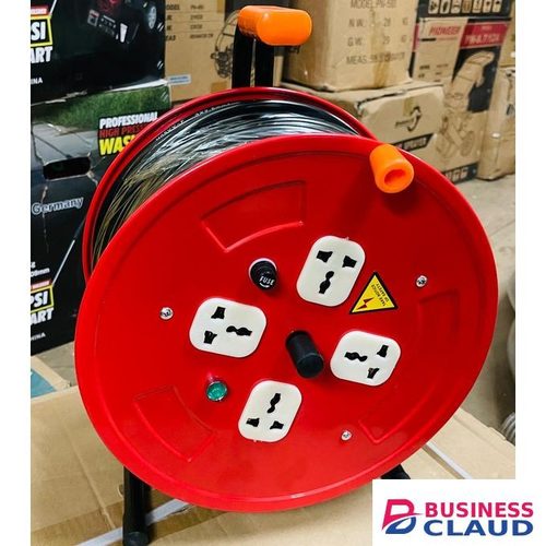 25M,2.5mm High quality Extension Cord reel with 4 Power Outlets and circuit breaker