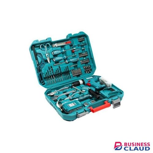 Royce OTAL Tool Kit 165 PCs with Drill - 20V Cordless Power Drill Combo Home Tool Set - Protable Basic General Household Toolbox for Garden Office House Repair (Screwdriver Set & Pliers Set