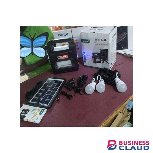 Dat Solar Power Generator Kit USB Charger System FM MP3 Radio