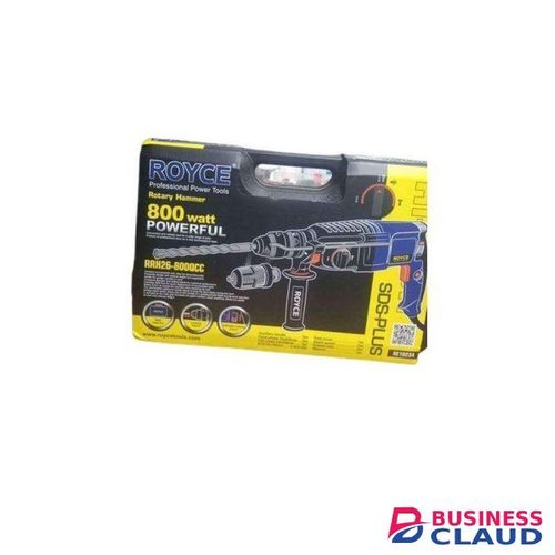 Royce 800w High-Powered Versatile Tool For Drilling And Chiseling In Hard Materials