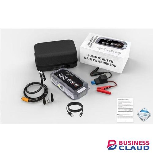 New design High power digital jump starter with digital compressor