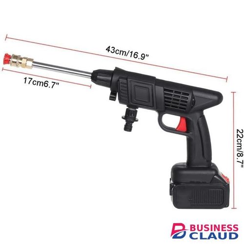 Powerful Cordless Electric Car Washer Gun Multi-Voltage with Hose
