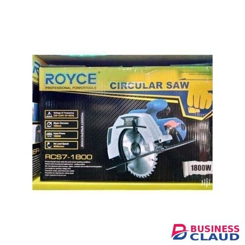 Royce Circular Saw For Wood 1800w Inclined Cut RCS7-1800