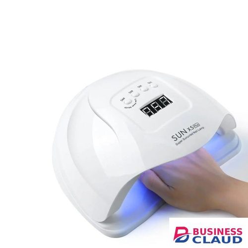 High Power 220W UV LED Gel Nail Dryer Lamp with 57 Beads – Fast Curing Nail Light for All Gel Types, Smart Sensor, Dual Light Source Technology