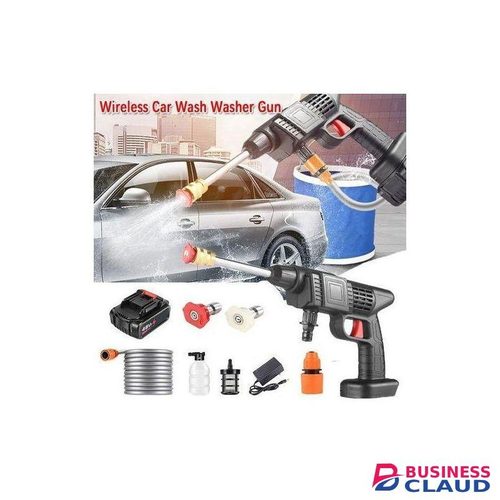 96V High Power Wireless Convenient Electric Car Wash Gun water gun Car washing machine Cordless car wash