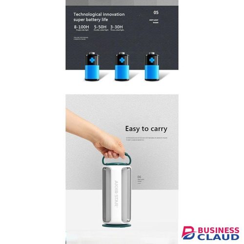 Akko Star AK9854LA USB Rechargeable Emergency Lantern 27W LED Light for Power Failure Home Backup