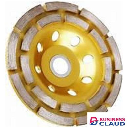 4 1/2 Inch Concrete Grinding Wheel-Diamond Cup Grinding Wheel Double Row for Granite Marble Concrete Masonry Stone