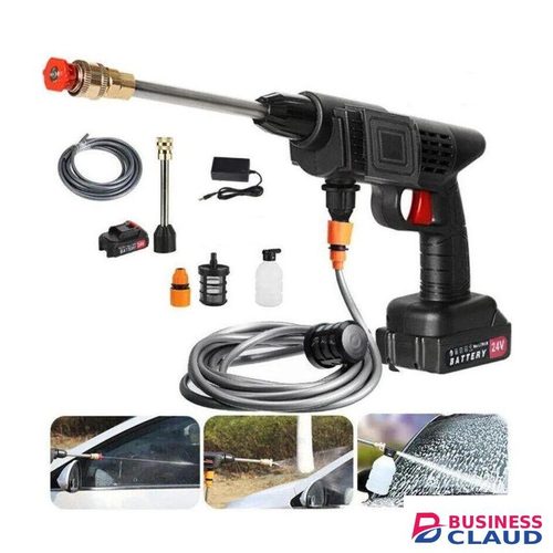Cordless Electric 24V Power Car Washer Spray Gun with Rechargeable Battery