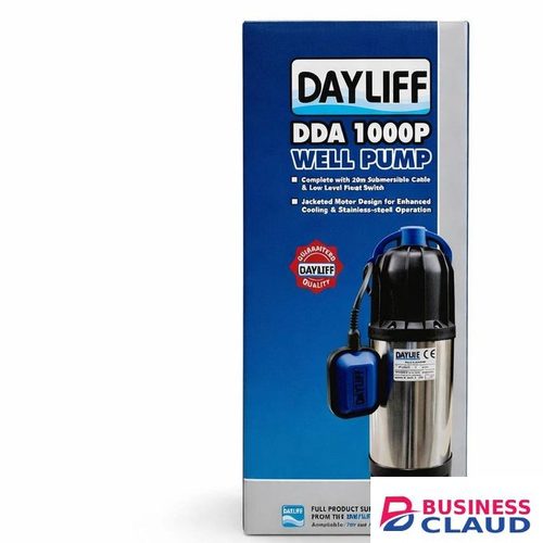 Submersible pump for water tanks and wells