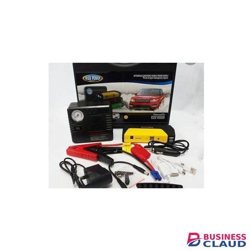 High Power Car Jumpstarter Kit With Tyre Inflator