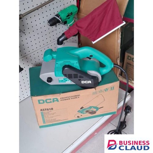 DCA AST610 Belt Sander – High-Performance Sanding for Wood & Metal Finishing