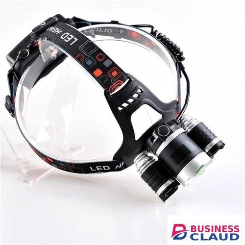 High-Power Rechargeable Headlamp 3 Lights for Outdoor Sports & Travel