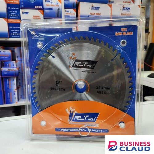 Heavy duty Circular Saw Blades 9 Inch, 60T for Wood Cutting – Ideal for Hardwood, Plywood, Chipboard – Precision Carbide-Tipped Saw Blades for Smooth Finish